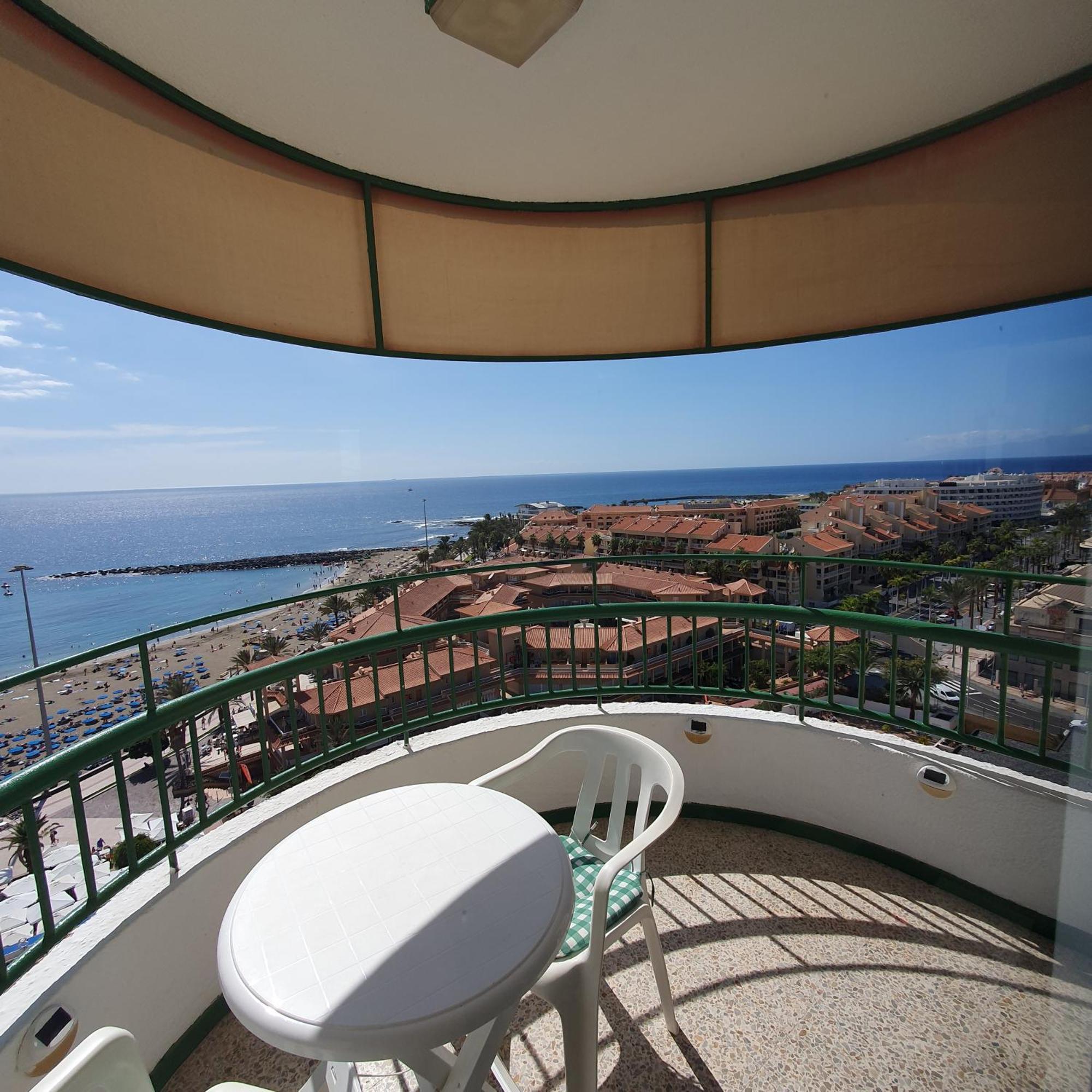 Panoramic Seaview Las Vistas Beach Studio Apartment Arona  Bagian luar foto